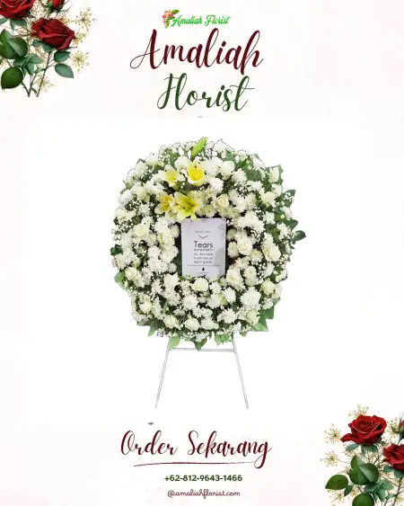 Krans Bunga Duka Siring